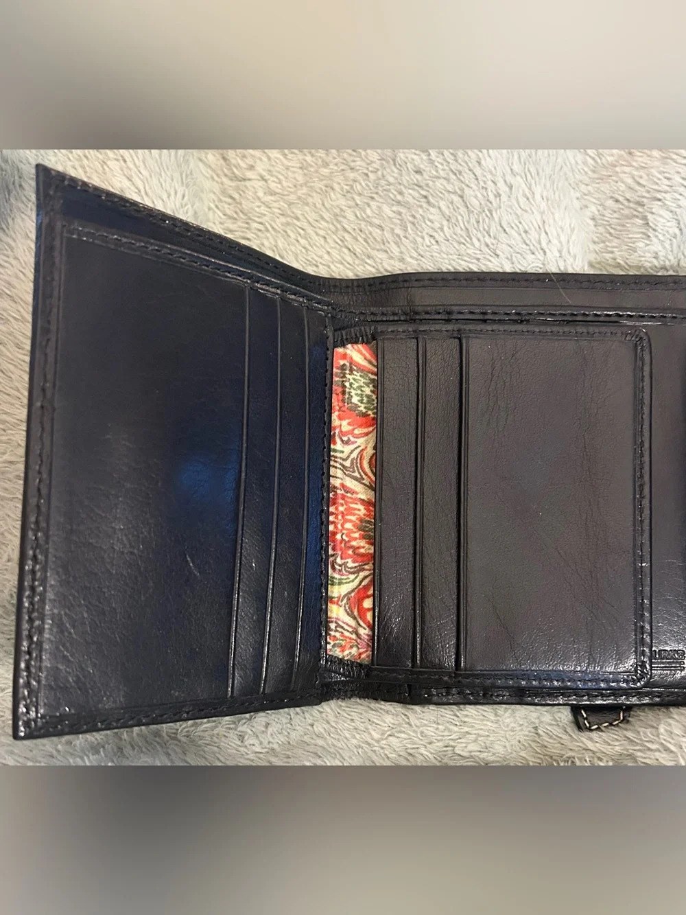 Vintage Dooney & Bourke Black Leather Wallet - Picture 9 of 12